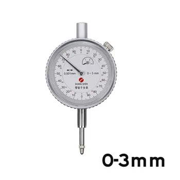 0-3 мм 0,001 мм Микрон Циферблат Индикатор 3 мм Противоударный индикатор Циферблат Индикатор Датчик