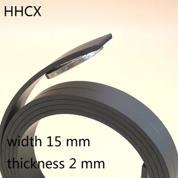 1 метр резинового магнита 15 *2 мм Магнитная лента Ширина резиновой магнитной ленты 15 мм Толщина 2 мм 15 мм x 2 мм 15x2 мм