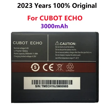 100% Новый Оригинальный аккумулятор CUBOT ECHO Battery 3000mAh Сменный резервный аккумулятор Для сотового телефона CUBOT ECHO В наличии