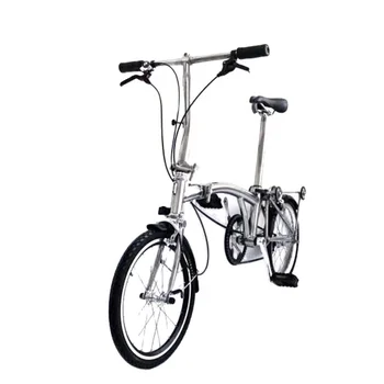 20 дюймов 6-ступенчатый Заводская лучшая цена на Складной велосипед Портативный Складной велосипед титановые Складные Велосипеды