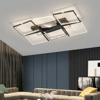 2022 Новые светодиодные акриловые люстры для спальни, гостиной, кухни, кабинета, квартиры, кофейни, холла, внутренних декоративных светильников