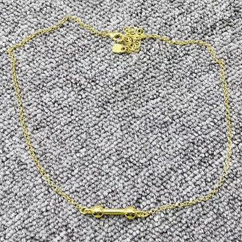 2023 Мода UNOde50, гальваническое покрытие, ожерелье с буквами 