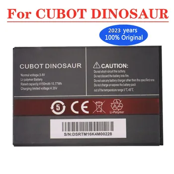 2023 Новый оригинальный аккумулятор CUBOT 4150 мАч для замены резервных аккумуляторов CUBOT Dinosaur + номер для отслеживания