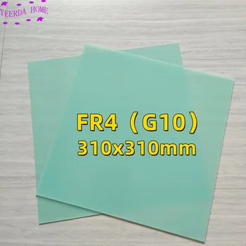 310x310mm 3D принтера FR4 стекловолокна лист Вода-Зеленый эпоксидной плиты 3240 из FR-4 эпоксидная смола, доска из стекловолокна