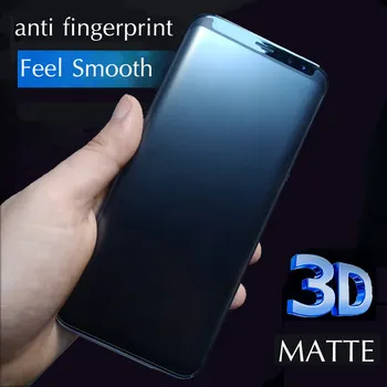 3D 9H Матовое Закаленное Стекло Для Samsung Galaxy S8 S9 S10 Lite Note 8 9 10 Lite Plus Защитная Пленка Для Экрана Против Отпечатков Пальцев