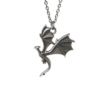 5шт Симпатичное Мини-Ожерелье С Летающим Драконом