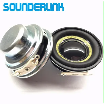 Sounderlink 2 шт./ЛОТ 1,5 дюйма 40 мм HiFi Полный диапазон частот аудиомонитора водонепроницаемый Динамик необработанный драйвер комплект рожок diy
