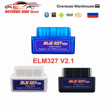 Super ELM327 V2.1 Obd2 Сканер Bluetooth-совместимый ELM 327 2.1 Obd2 Считыватель Кода Для Android Windows ELM327 Диагностический Инструмент