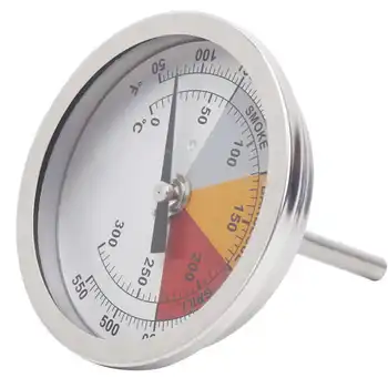 TS-BX52 0-300C 1/2 дюйма NPT Термометр Для Гриля Из Нержавеющей Стали, Измеритель Температуры Духовки, Кухонные Принадлежности
