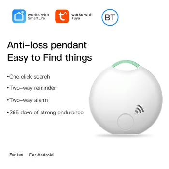 TY014 Smart Life Mini Tag Anti Lost Alarm Tuya Беспроводной Bluetooth Трекер Детская Сумка Кошелек Ключ Поиск Домашних Животных GPS Кошки Собака Локатор