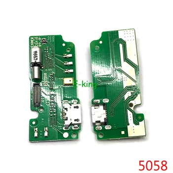 USB Порт Зарядная Плата Для Alcatel 3X 5058 5058A 5058I 5058J 5058T 5058Y USB Порт Док-станции Для зарядки Гибкий Кабель