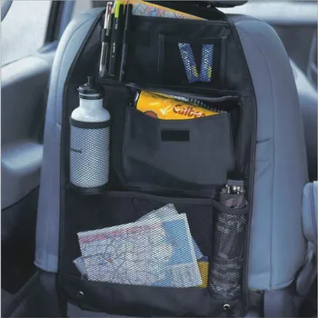 Автомобильный органайзер-протектор, Подвесная сумка для хранения, органайзер с несколькими карманами, чехол для мобильного телефона, автомобильное заднее сиденье для детей