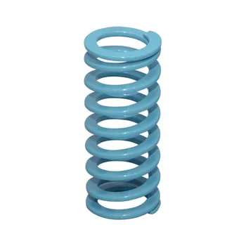 бесплатная доставка Прецизионная прямоугольная проволочная компрессионная пружина Супер синего цвета с диаметром спиральной пружины с высоким прогибом 10.5/12.5/14.5/17