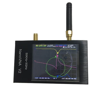 Векторный сетевой анализатор NanoVNA-V2 50k-3G 2,8-дюймовый анализатор антенн HF VHF UHF