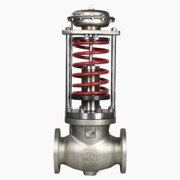 Высококачественный клапан для снижения давления пара из нержавеющей стали WCB / 304 / 316L с автономным управлением.