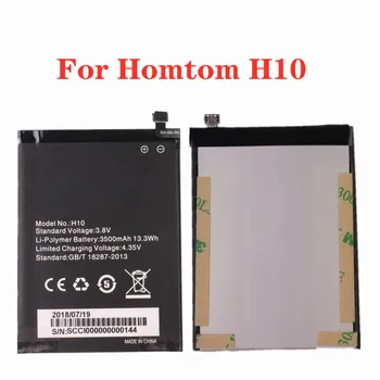 Высококачественный новый аккумулятор для мобильного телефона Homtom H10 3500mAh Batteria