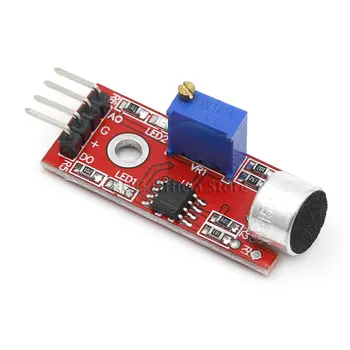 Высокочувствительный модуль обнаружения датчика звукового микрофона для arduino AVR PIC KY-037