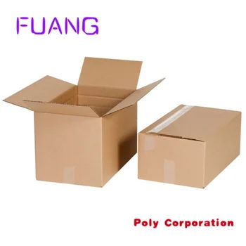горячая распродажа, дешевая фабрика Дунгуань, изготовленная на заказ из гофрированного картона, коробка для транспортировки, упаковка для хранения, упаковочная коробка для малого бизнеса