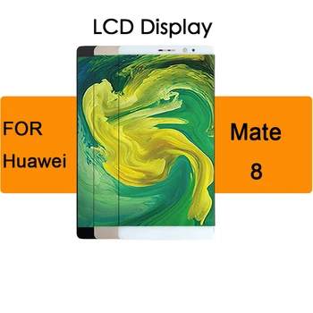 Для Huawei Mate 8 ЖК-дисплей с цифровым преобразователем сенсорного экрана в сборе с рамкой для замены экрана HW Mate 8