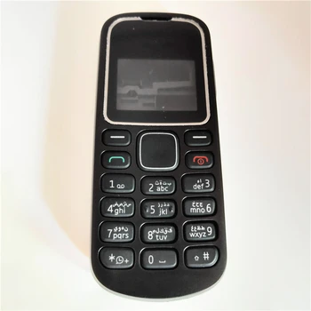 Для Nokia 1280 Новый полный корпус мобильного телефона, чехол + клавиатура + логотип