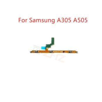 для Samsung Galaxy A305F A505F Боковая Клавиша Регулировки громкости Питания Кнопка Включения выключения Гибкого Кабеля Замена Гибкого Кабеля Запчасти Тест QC
