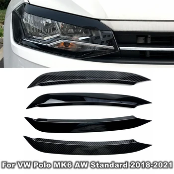 Для Volkswagen Polo MK6 AW Standard 2018 2019 2020 2021, Накладки для век и бровей, наклейка для замены накладки для бровей