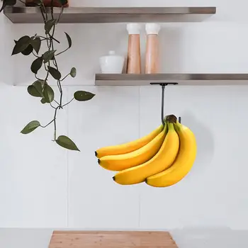 Железный уникальный держатель для банана, крючок для дома, Устойчивый кухонный крючок, Простая установка, Товары для дома