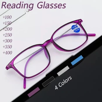 Женские очки для чтения с синим светом, 2023, очки по рецепту от усталости, мужские очки
