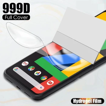 Защитная Пленка для Google Pixel 3 5 3A 6 Full Cover Screen Protector Для Pixel 6A 4 XL 4A 5A 6 7 Pro Гидрогелевая Пленка