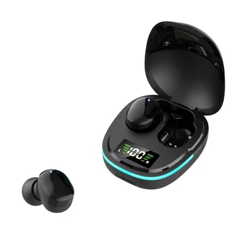 Игровые Наушники G9S TWS ETE-73 Rockmia Bluetooth 5.0 Беспроводные Наушники Мини-Гарнитуры Тяжелый Бас Глубокий Звук Цифровой Светодиодный Дисплей