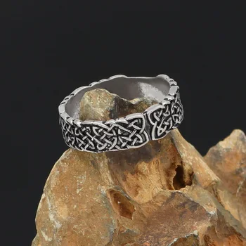 кольца-амулеты с кельтским узлом для мужчин и женщин