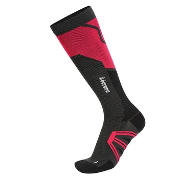 Новые мужские спортивные носки Высококачественные носки для бега, Компрессионные Дышащие Женские чулки для велоспорта на открытом воздухе, баскетбола, футбола