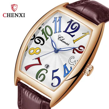Новые повседневные спортивные цифровые мужские часы Chenxi 8217 Montres Homme Clock