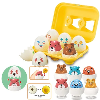 Новый Детский Пластиковый Веселый Набор Gacha Enlightenment Egg Toy Для Детей, Игрушки Для Малышей, Детские Игрушки, Подарки Ко Дню Защиты детей