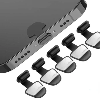 Разъем для Защиты Зарядного порта от Пыли и Грязи для Apple iPhone Samsung Huawei P30 Ultra USB Type-C Защита порта Силиконовые Заглушки для Пыли