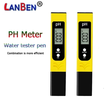 РН-метр высокой точности 0,01 для тестера качества воды с диапазоном измерений 0-14 Подходит для аквариума и бассейна
