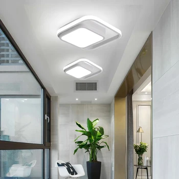 Современный светодиодный подвесной потолочный светильник, простое освещение, настенный светильник, Энергосберегающая защита глаз для гостиной, спальни