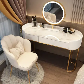 Современный туалетный столик Гостиная Спальня Современный Минималистичный Многофункциональный Передвижной шкаф Столик для макияжа Бытовая мебель