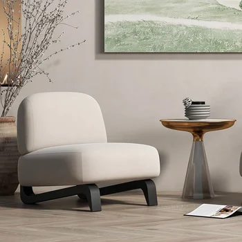 Тканевые диваны для гостиной с использованием скандинавских технологий, современный минималистичный Легкий Роскошный диван-кресло, Диван для творческого отдыха, стулья для гостиной.