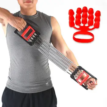 Тренажер для рук Компактный, устойчивый к разрыву бандаж для упражнений на пальцах, тренажер для захвата пальцев, съемник для запястий, комплект для тренировок
