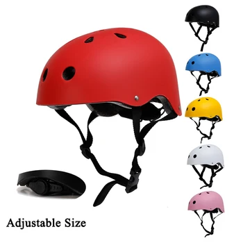 Шлем для скутера, Горный Велосипед, Защитный Шлем для Велосипеда, Аксессуары для Скейтборда, Шлем для балансировки Транспортного Средства, Шлем Однотонного цвета