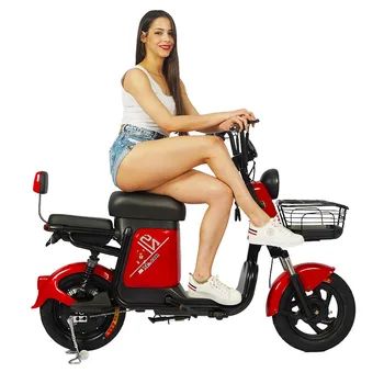 Электровелосипед Интеллектуальный противоугонный электровелосипед для взрослых мужчин и женщин, работающий на двух колесах, для покупок и транспорта