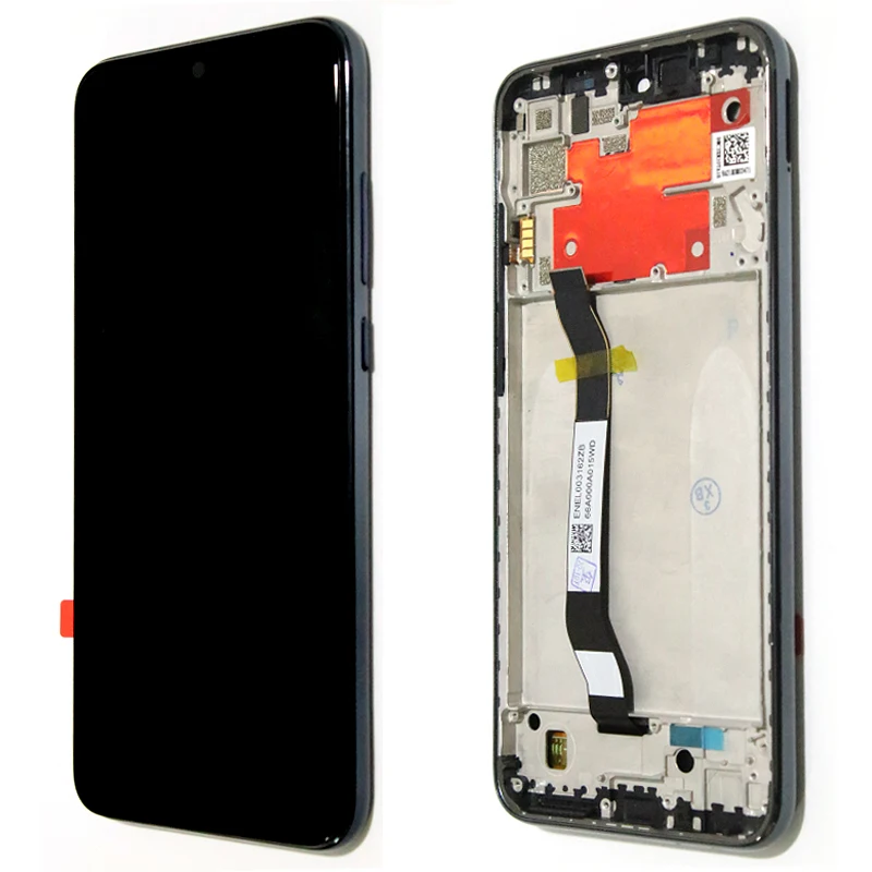 100% Оригинальный 6,3-дюймовый IPS-дисплей с рамкой для Xiaomi Redmi Note 8T, запчасти для ремонта сенсорного ЖК-экрана, Дигитайзер в сборе