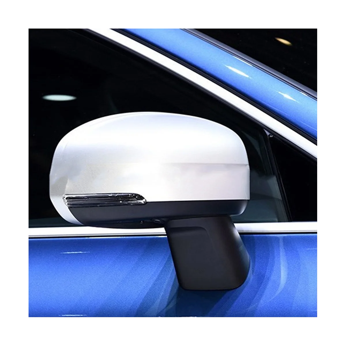 Черная крышка зеркала заднего вида, боковая дверь, корпус боковых зеркал заднего вида для Volvo XC60 2018-2020