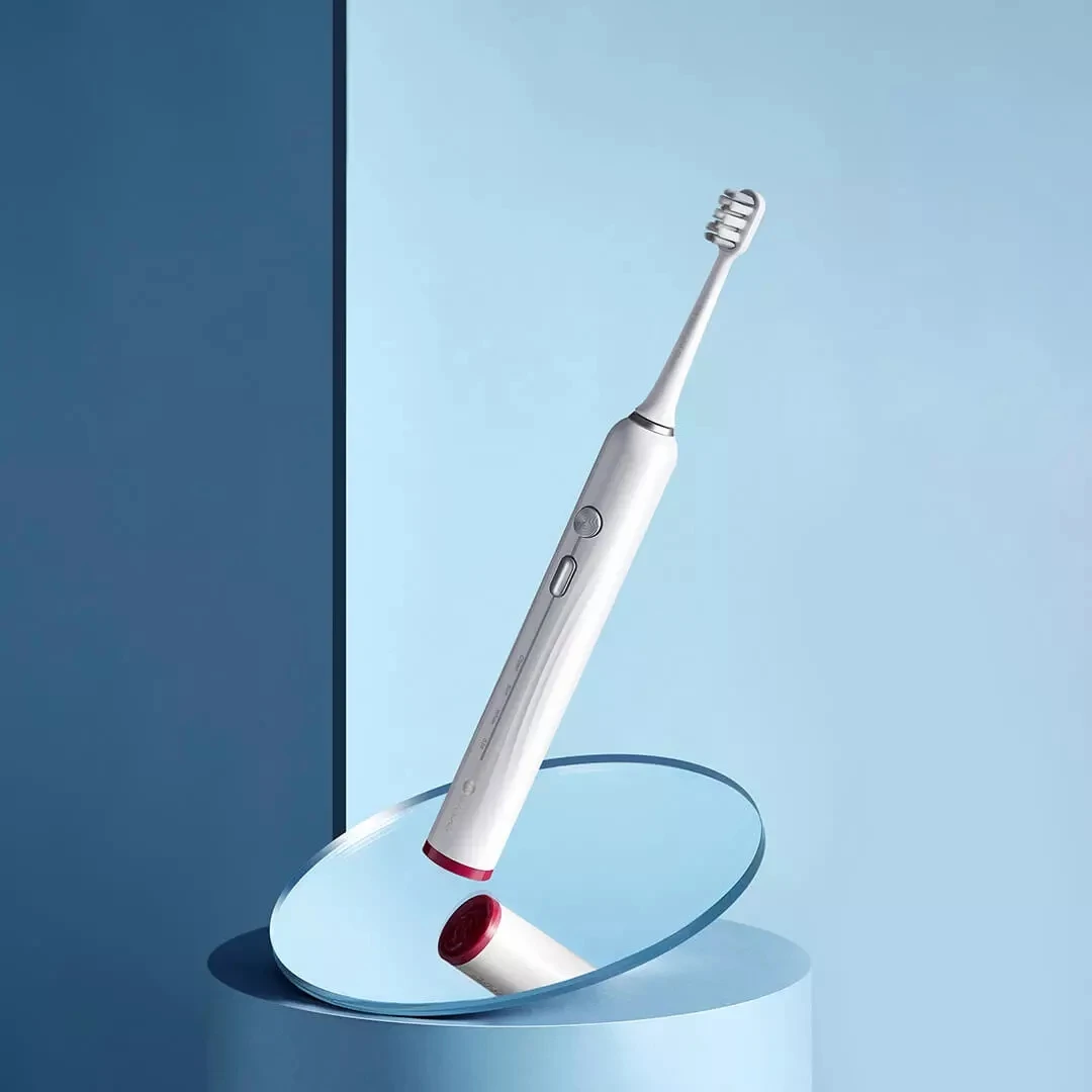 Электрическая зубная щетка Youpin Doctor B Sonic Y3 Deep Clean Oral IPX7 Водонепроницаемая с регулируемыми режимами Перезаряжаемая ультразвуковая зубная щетка