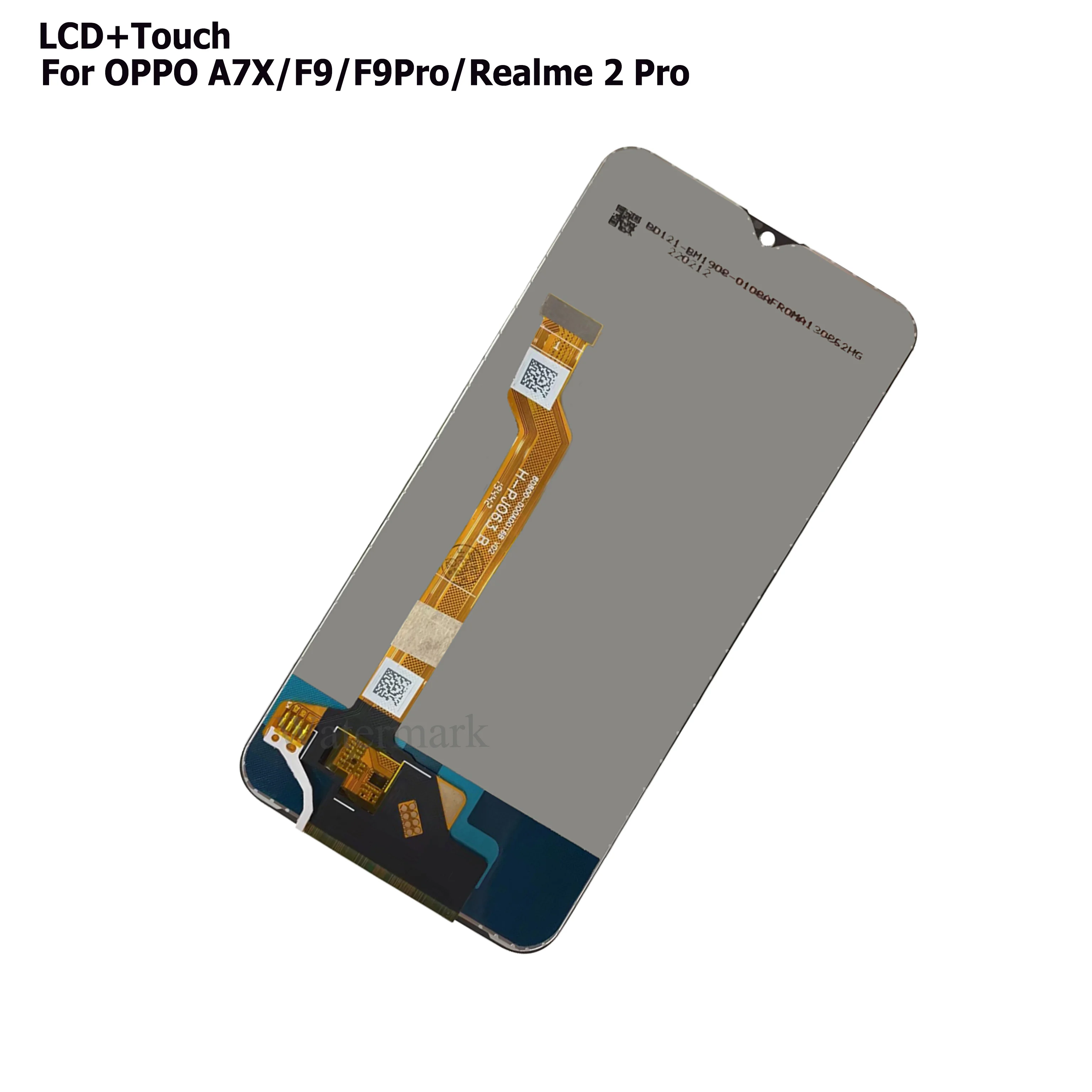 Оригинальный Протестированный Дисплей Для Oppo F9 A7X Realme 2 Pro с Цифровым Преобразователем Сенсорного экрана в сборе Для Oppo F9 Pro CPH1823 Замена ЖК-дисплея