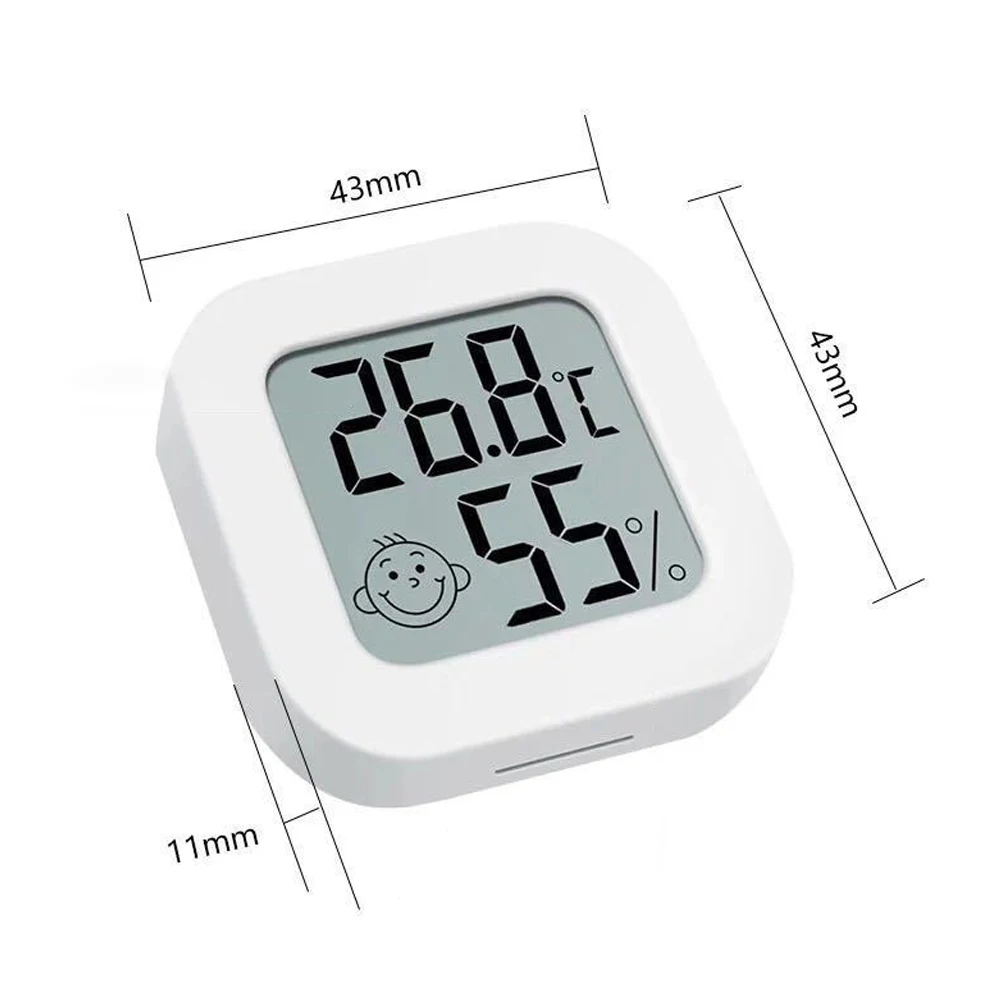 Внутренний гигрометр, термометр, датчик влажности, монитор с температурой -10℃-70℃ (14℉-158℉) и датчиком относительной влажности 10%-99%