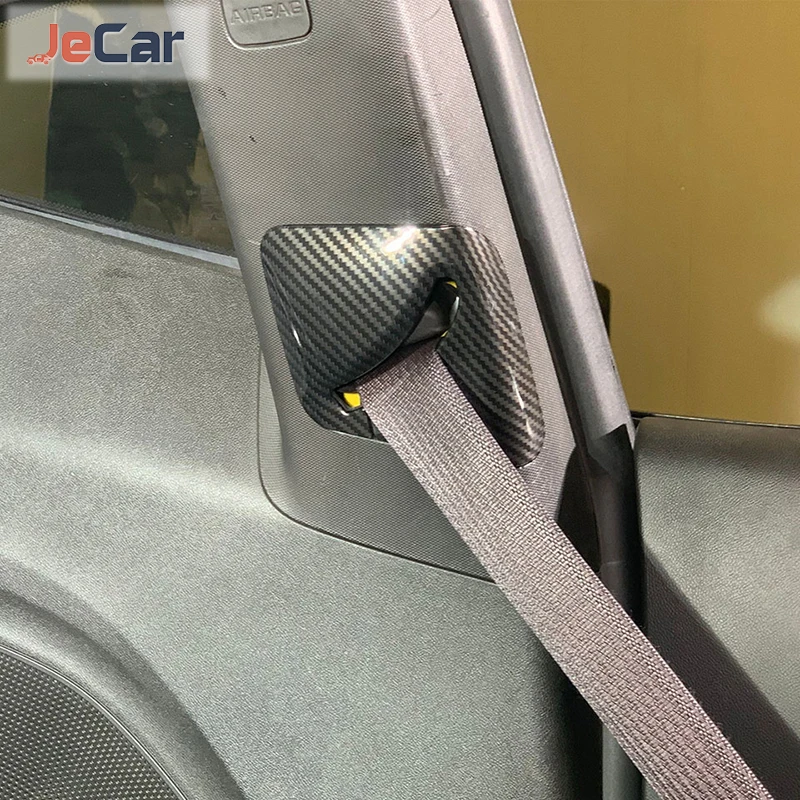 Украшение для пряжки ремня безопасности автокресла JeCar ABS, наклейки на защитный чехол для Chevy Camaro 2016 и выше, Аксессуары для интерьера