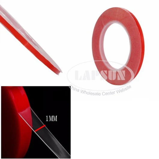 1 мм-10 мм 3 м Красная Двусторонняя лента Sticky F Инструмент для ремонта ЖК-экрана мобильного телефона