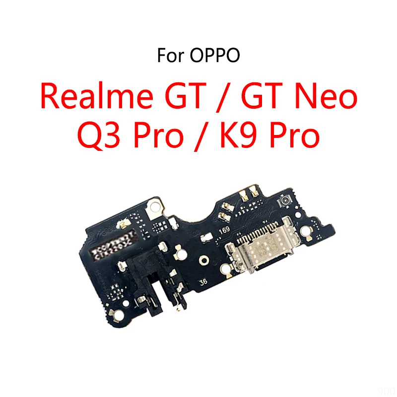 USB Зарядная Док-Станция Порт Розетка Штекерный Разъем Гибкий Кабель Для OPPO Realme GT Neo Q3 Pro/K9 Pro 5G Модуль Зарядной Платы